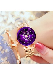 2022 Luxury Brand Diamond Women Watch Rhinestone Stylish Ladies Gold Watches Wrist Watch Women Watch Female XFCS