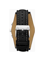 Kadigo for Fossil CH2891 Leather Watch Strap 22mm Replacement with Stainless Steel Buckle - Fossil CH2891 Leather Watch Strap