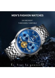 2022 New NIBOSI Luxury Watch Men Waterproof Watches Chronograph Sports Watches Mens Quartz Casual Wristwatch Reloj Hombre