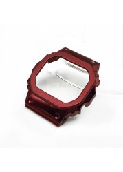 Red PVD Stainless Steel Watchband/Bezel for DW5600 GW-M5610 GW5600E DW/GW5000 Accessories with Tools