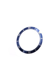 CARLYWET Writing clock frame, dark blue aluminium, white 2220