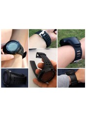 High Quality Rubber Watch Strap for suto Takuno AMBIT 1/2/2S/2R/3 Sport/3 Run/3 top watch outdoor waterproof free tools