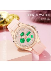 relogio feiminio Watch Women Luxury Rose Gold Women Men Sports Watches LED Electronic Digital Wristwatch Waterproof Watch reloj mujer