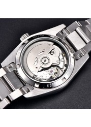 PAGANI Top Brand Design Automatic Men's Watch Stainless Steel 10Bar Waterproof Mechanical Watch for Men NH35 Sapphire Glass Watch