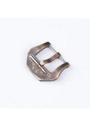 Submarine Bronze Buckle 22 24 26MM For PAM Bronze Watch Leather Rubber Strap Buckle Bronze Watch Buckle