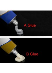 65 جرام/100 جرام المعادن إصلاح لاصق سوبر الغراء للحديد الصلب السيارات المبرد المياه تسرب خاص التوصيل لحام الغراء DIY بها بنفسك أداة