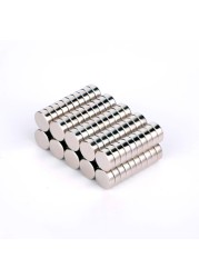 20 40 80pcs/lot 6x2 5x1 5x1.5 5x2mm Hot Magnet Small Round Strong Magnet Rare Earth Neodymium Magnet