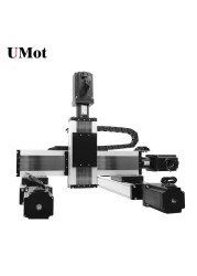 3-axis xyz linear platform cnc gantry robot 5 axis cnc xyz linear guide linear xy table for robotic arm Z 300mm