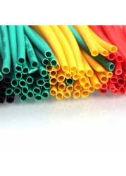 164pcs Heat Shrink Tubing Heat Shrink Tubing Wrap Kit Electrical Connection Wire Cable Insulation Sleeving