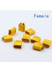 10pcs/5pairs XT60 XT-60 Male Female Bullet Connectors Plugs for RC Lipo Battery