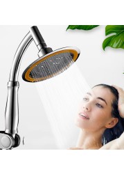 4/6 Inch Adjustable 2 Mode Shower Head Bathroom Handheld Spray Head Home High Pressure Large Rainfall Universal Shower Nozzle