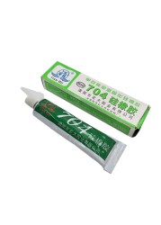 High Temperature Glue, Silicone Rubber, Water Resistant, Thermal Conductive, Static, 45g 704