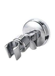 Adjustable Shower Head Holder Handheld Drill-free Shower Rack Punch-Free Chrome Bathroom Mixer Bracket