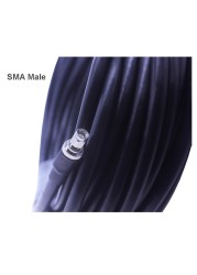 Cable LMR 400 SMA to SMA Male/RP SMA Male Connector Low Loss 50 Ohm 50-7 Cord WiFi Antenna Extension Jumper RF Coaxial Adapter