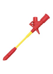 Full Insulated Heavy Duty Insulation Hole Probe Auto Test Clip With Back Probe