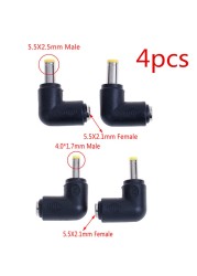 DC Power Connectors Pin Female Plug Jack Male Plug Jack Socket Adapter PCB Base DIY Adapter Connectors