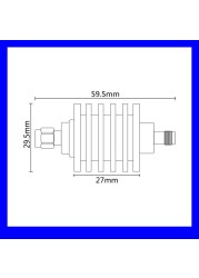 Free shipping 10W SMA-JK RF Attenuator,DC-3GHz,1db,2db.3db,5db,6db,10db,15db,20db,30dB,40db.