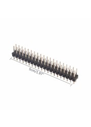 5pcs Break Away 0.1" 2x20-pin Strip Dual Male Header for Raspberry Pi Zero GPIO MAY22 Dropship