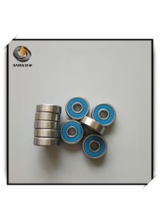 10pcs MR105RS Bearing ABEC-3 5x10x4mm Miniature MR105-2RS Ball Bearings MR105 2RS With Blue Sealed L-1050DDU