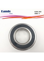 Kande 6210RS 1pc ABEC-5 6210 2RS Single Row Deep Groove Ball Bearing 50x90x20mm High Quality 6210RZ