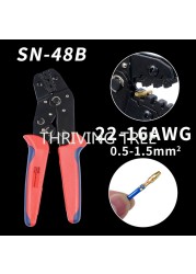 400/600pcs Bullet Termin Electrical Wire Connector Connector Kit SN48B Crimping Tool Crimp Terminals for Cars Automobiles Motorcycle