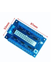 24/20 Pin Computer ATX Lightweight Latch Button DIY Electronics Salon Computer Adapter Power Supply Module Desktop Breakout Board