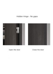 Hidden Hinge Invisible Folding Door Concealed Cross Hidden Hinges for Furniture Hardware Cabinet Folding Door Wooden Box Front