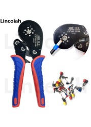 0.08-16mm² 16-6 Tubular Terminal Crimping Tools Mini Pliers Crimping of Large Size Precision Terminals Electrical Clamps Set