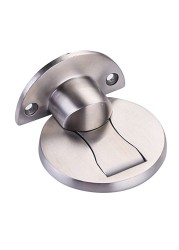 Magnetic Home Toilet Powerful Punch Free Door Stopper Holder Practical Hardware Furniture Stainless Steel