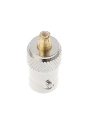 BNC Female to MCX Male Socket, Straight RF Coaxial Connector Adapter