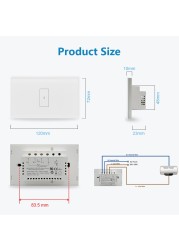 Tuya Smart Life WiFi Boiler Water Heater Switch New 4400W,App Timer Sechdule ON OFF,Voice Control Google Home,Alexa Echo Point