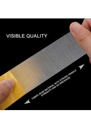 50M Double Sided Tape High Temperature Resistant Mesh Tape PET Tape Transparent Trace Strong Heat Resistant Double-sided