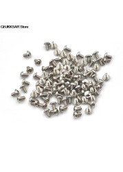 100pcs M3 Screw M3X5 5mm PC Case Hard Drive Precision PSU 6/32" Hex Screws for Computer Flexible DVD ROM Motherboard 7mm Hot Sale