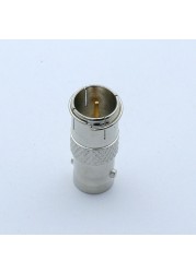 RF Coaxial Connector Adapter BNC Female Jack to F Fast Male Plug Coaxial Adapter Coupler Extender 12/50/100pcs