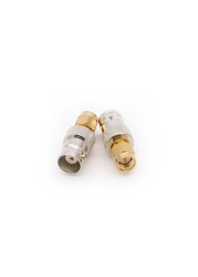 BNC Female Jack to SMA Male Plug Connector 12/50/100pcs RF Coax Coaxial Radio Antenna Converter Adapter