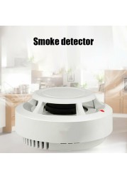 High sensitivity smoke detector wireless photoelectric smoke detector for home use fire alarm smoke alarm system