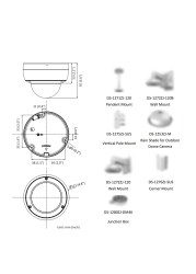 Hikvision Accosense DS-2CD2186G2-ISU PoE IP Dome Camera 2K 4MP SD Card Slot H.265 + Audio/Alarm I/O Event Face Detection Built-in Mic