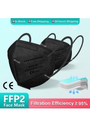 Ffp2 mascarillas CE approved health safety protective respirator face mask ffp2reuse zable masks ffp2fan fpp2 kn95fan ffp 2