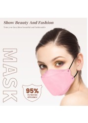 Morandi ffp2mascarillas fpp2 mask approved 4 layers fish mask kn95 protective face mask for adults mascherine ffp2 mask