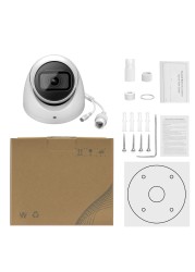 Dahua IP Camera 4MP 6MP PoE Starlight Infrared Night Vision Built-in Mic SD Card Slot IP67 Video Surveillance Replacement 4433C-A 4631C-A