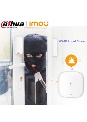 داهوا Imou محطة إنذار مع Airfly اتصال سلكي أو لاسلكي يدعم ما يصل إلى 32 جهاز كشف مركز نظام إنذار ذكي