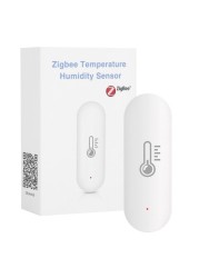 Tuya Temperature Humidity Meter ZigBee Sensor Hygrometer Indoor Thermometer Compatible Alexa Google Home Smart Home