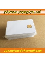 ISO 7816 White AT24C02, 24C16, AT24C64 24C128 Chip IC Card With 2K 16K 64K 128K EEPROM Memory For Access Control System 10pcs