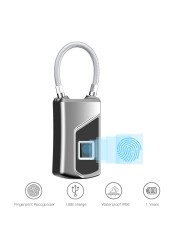 Smart lock fingerprint lock backpack home locker anti-theft waterproof ultra-long standby keyless fingerprint lock