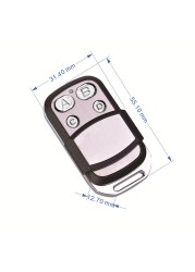 Compatible with MHOUSE GTX4 TX4 GTX4C TX3 Remote Control MOOVO MT4V MT4 MT4G Garage Command Gate Opener MHOUSE Rolling Code 433MHz 3X