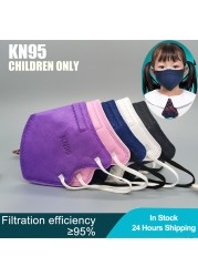 2022 New Kids FFP2 KN95 Mask for 3-10 Years Old Kids Thicker Cute 5 Layer Mask Reusable Breathing Mouth Mask Anti-Fog