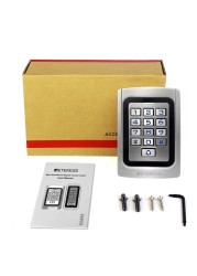 RETEKESS T-AC04 Keypad Door Access Control System IP68 Waterproof Metal Case Silicone Security Entry Door Reader RFID 125Khz EM