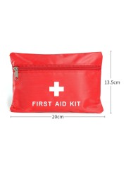 Small Portable Medicine Bag First Aid Medical Emergency Kit Organizer Outdoor Household Medicine Pill Storage Bag