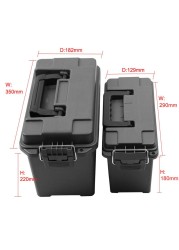 2022 Plastic Ammo Box Storage Military Style 30/50 Ammo Can Tactical Bullet Box Lightweight High Strength Ammo Accessory Crate