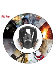 Protection 3/15/17 in 1 Safety Respirator Gas Mask Same For 6800 Gas Mask Painting Spraying Full Face Face Respirator